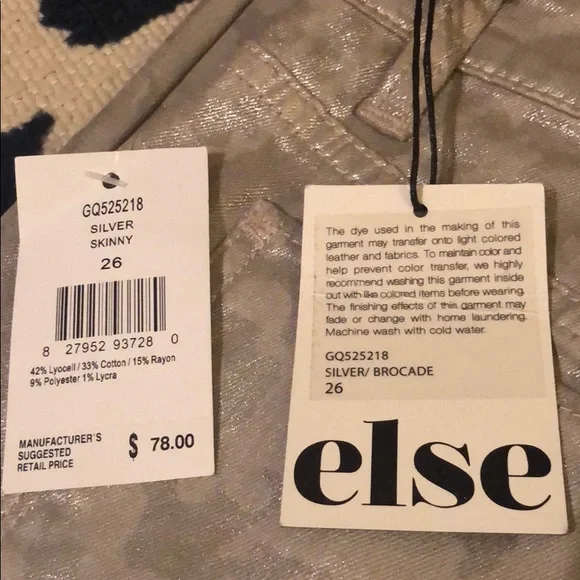 else metallic skinny jeans! - Picture 9 of 12